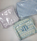 Clear Coasted Cosmetic Bag