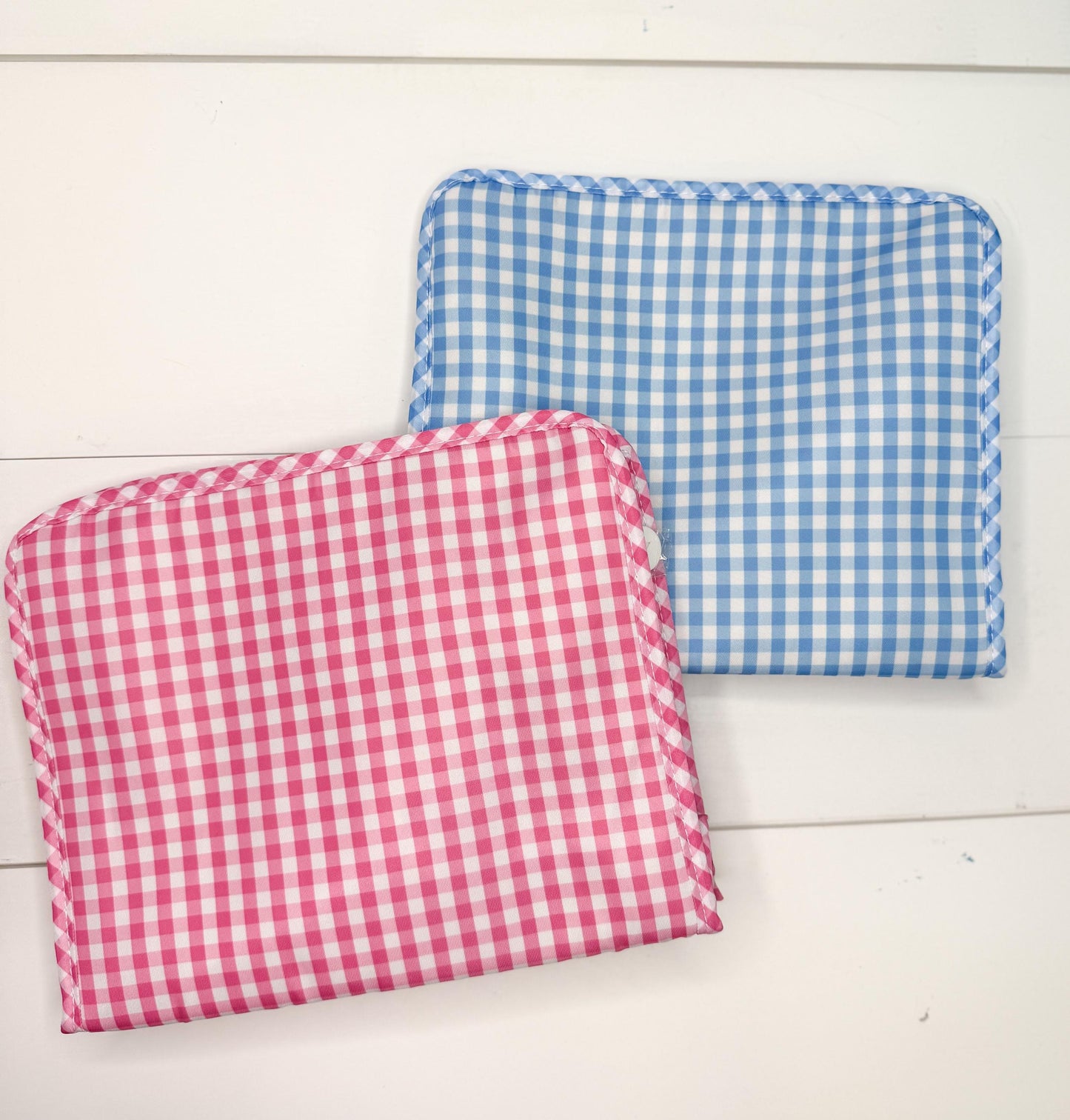 Gingham Everything Pouch