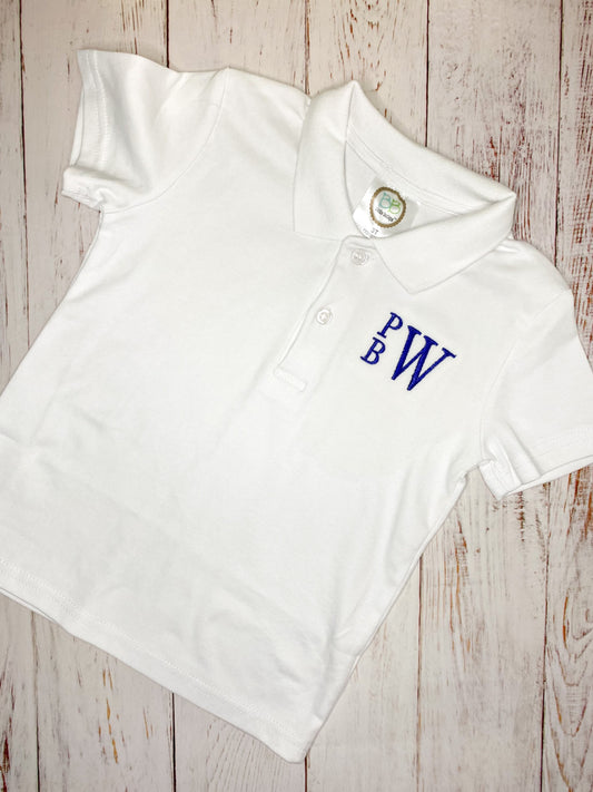 Small Stacked  Monogram Shirt