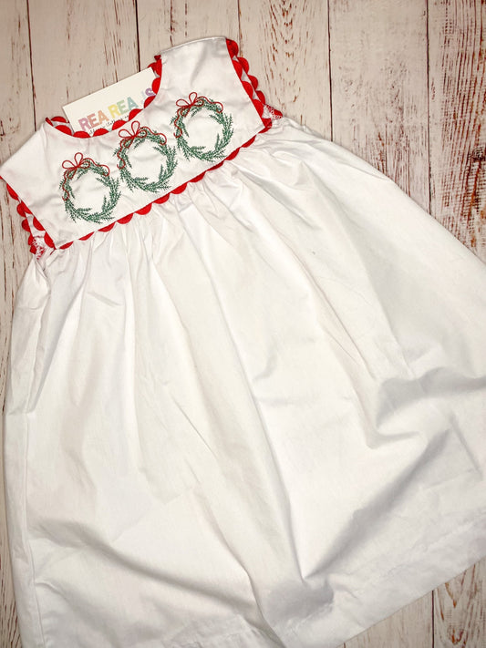 Wreath Trio Dress or Bubble