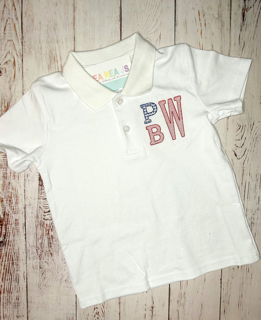 Patriotic Monogram Shirt