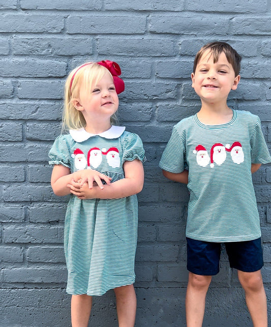 Santa Trio Dress or Shirt