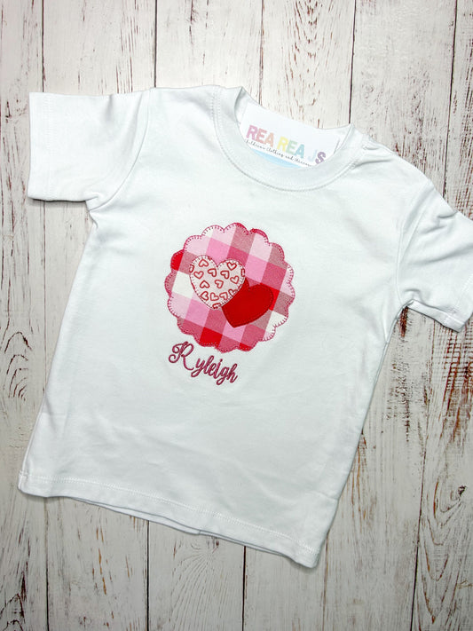 Scalloped Hearts Shirt