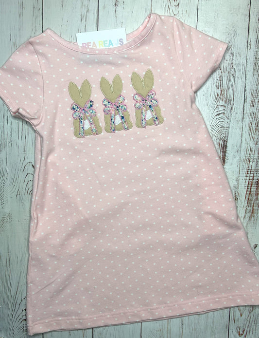 Easter Bunny Zig Zag Trio Dress